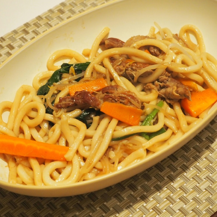 中華風焼きうどん